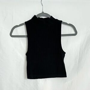 Black Sleeveless Top